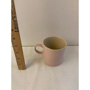 Lecreuset pink coffee mug 350ml 12 oz